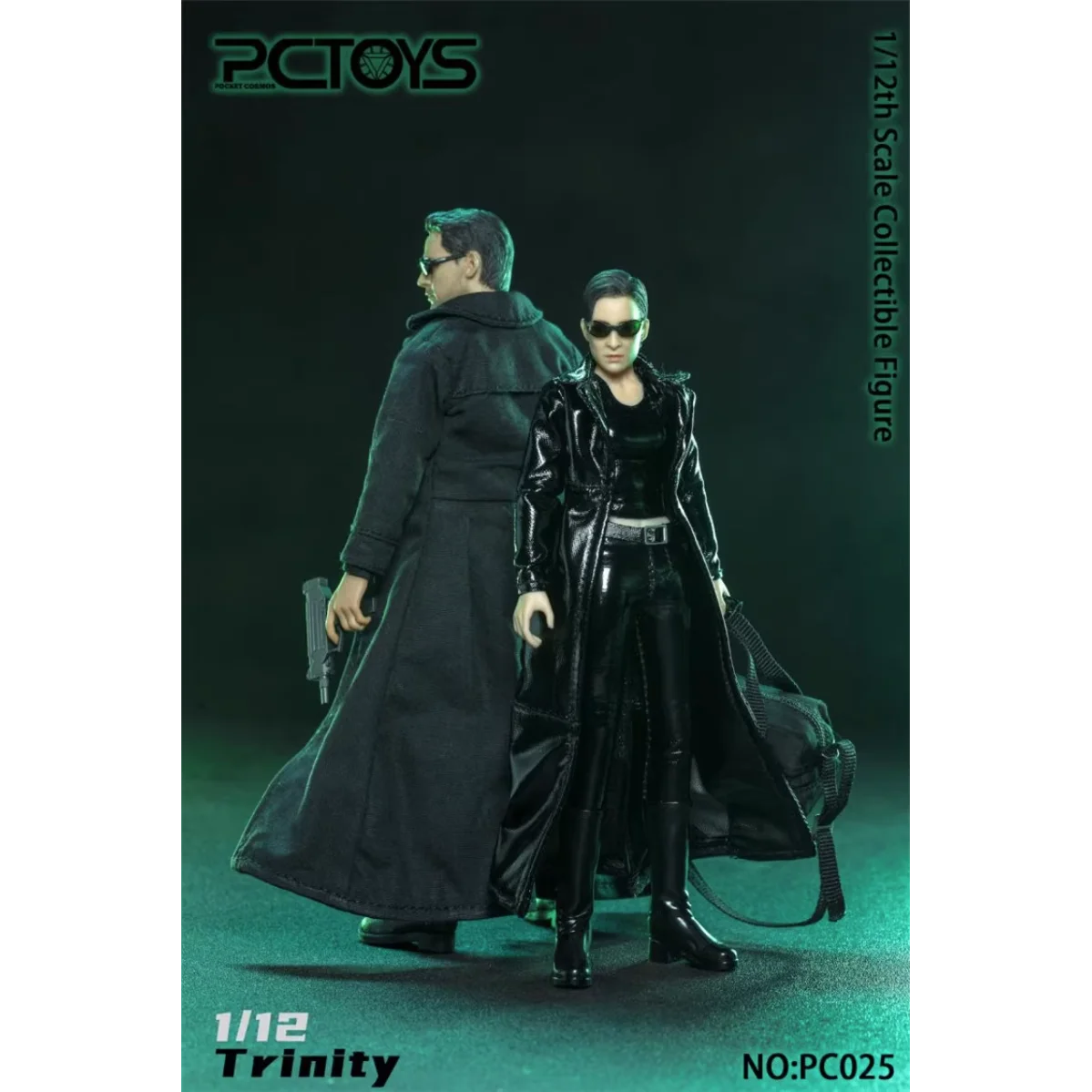 

Original PCTOYS PC024 PC025 1/12 Wake UP Neo 2.0 Killer Trinity Carrie-Anne Moss Movable Sculpture Collectible Figure Model