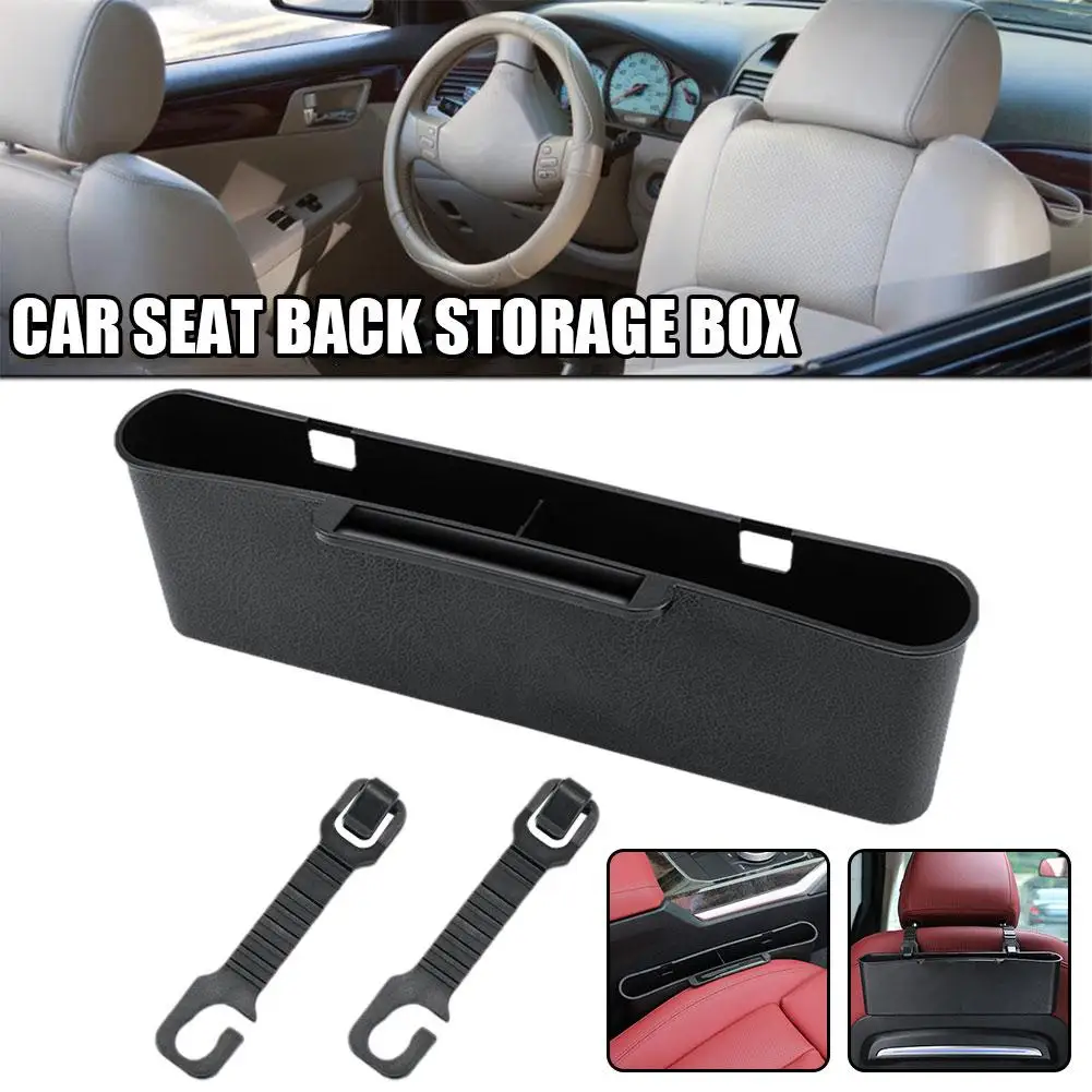 

Car Slit Filler Organizer Auto Seat Crevice Storage Box Seat Slit Pocket Catcher For Wallet Phone Automobiles Accessori A8Z8