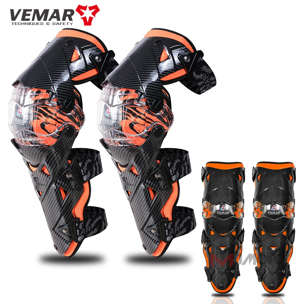 Vemar Motocross Knee Protector Brace Protection Moto riding Elbow