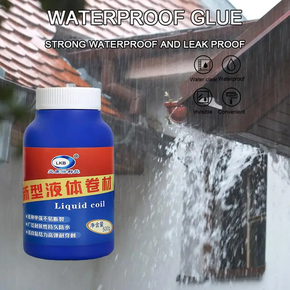 

Liquid Sealant For Concrete Foundation And Basement, Waterproof Sealant External Wall Waterproof Coating Liquid Coil Waterproof