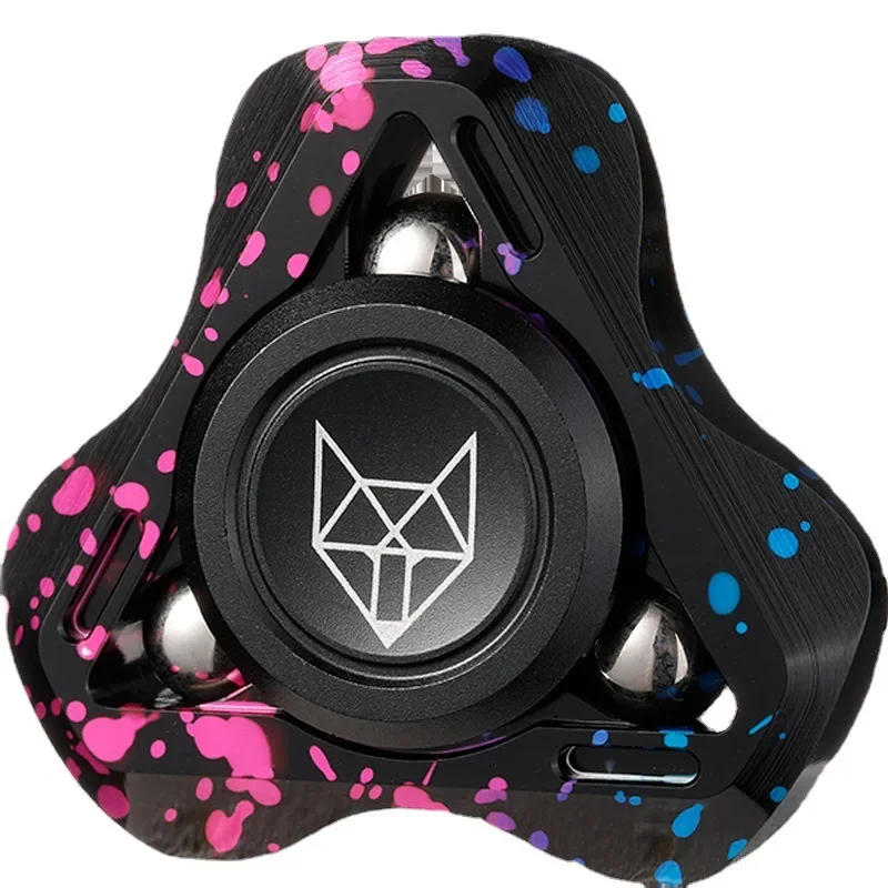 LingHu Hand Spinner Fidget Toy Metal Fingertip Gyroscope EDC Stress Relief Perfect Gift for Creators Makers Thinkers Antistress