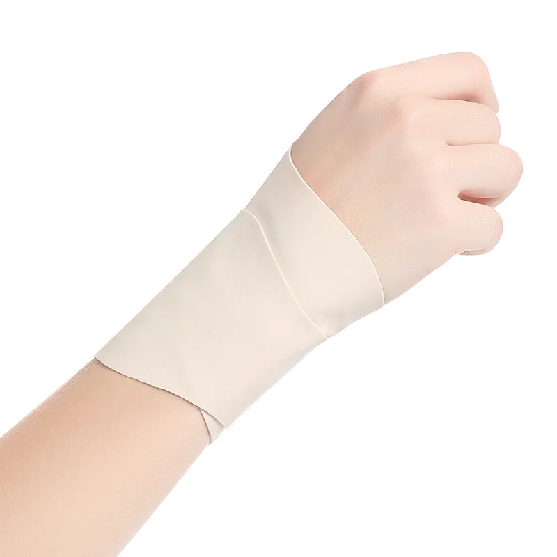 1Pc Elastic Wrist Support Wristband Wrist sleeve Brace Compression Thin Badminton tennis Thumb Support Brace Gloves Palm Protector