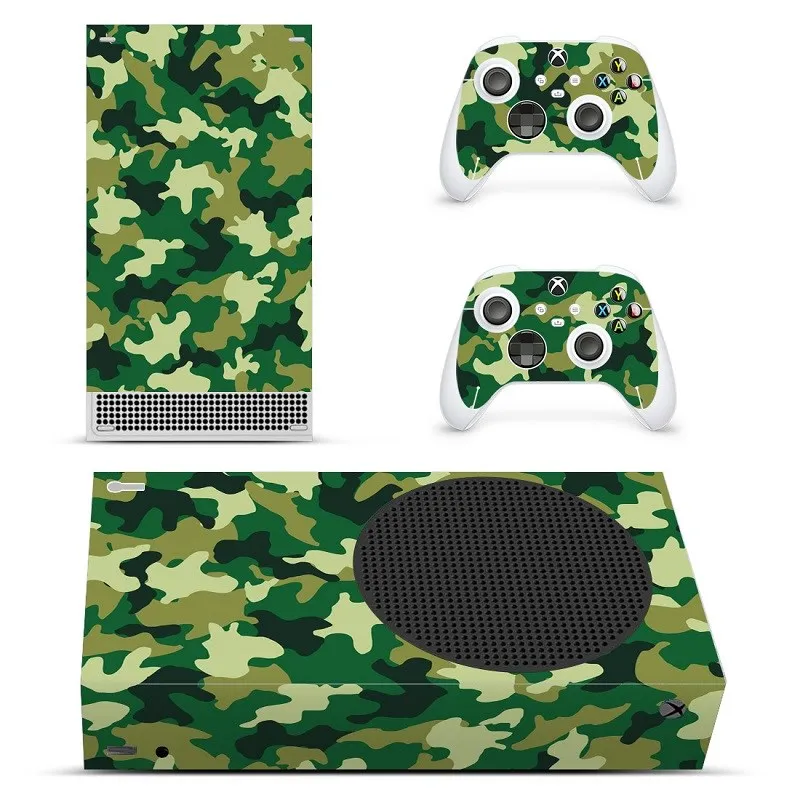 For Xbox Series S Decal Skin Sticker Cover For Xbox Series S Console and 2 Controllers 