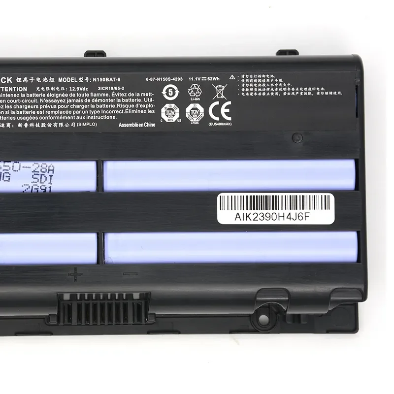 Bateria do Portátil do Honghay-n150bat6 N150bat-6 N170sd N150sd N151sd N155s 687-n150s4292 11.1v 62wh - Imagem 5