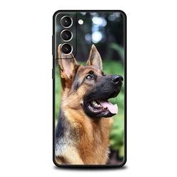 Elegant German Shepherd Dog Soft Phone Case - Galaxy S21 FE 5G (A1)