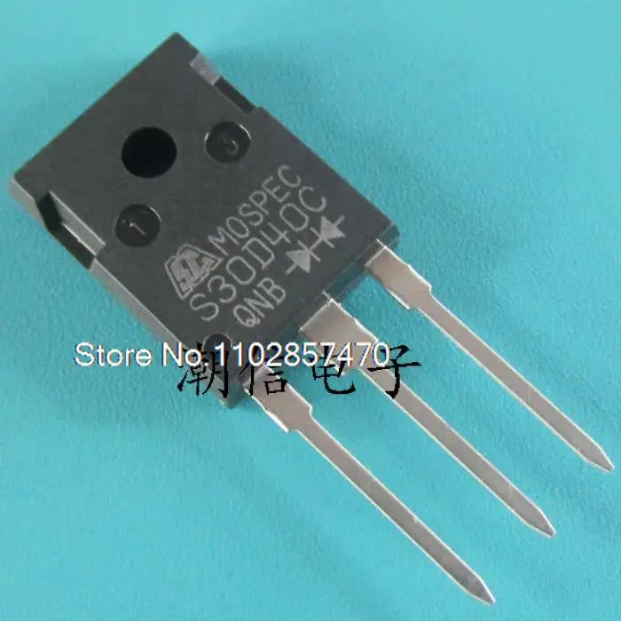

10 шт./партия S30D40C 30A 40V
