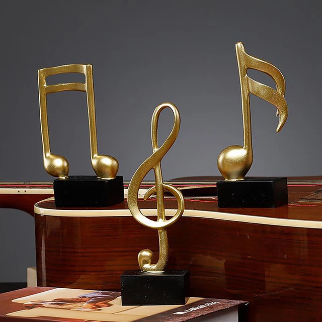 Resin Musical Note Ornaments 2
