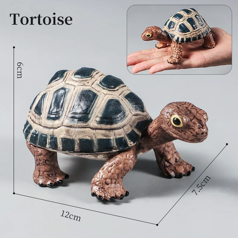 Sea Turtle Leatherback Figurine - Educational PVC Toy Gift