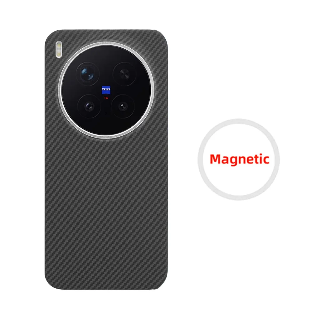Premium Carbon Fiber Magnetic Case - Aramid Phone Cover
