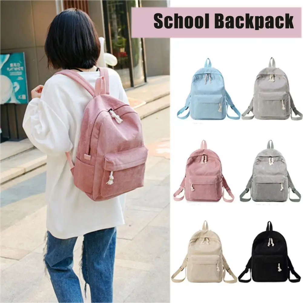 

ashion Big Student Backpack NEW Badge Rucksack Girls School Bag High Capacity Women Backpack Female Cute Leisure Travel Mochila