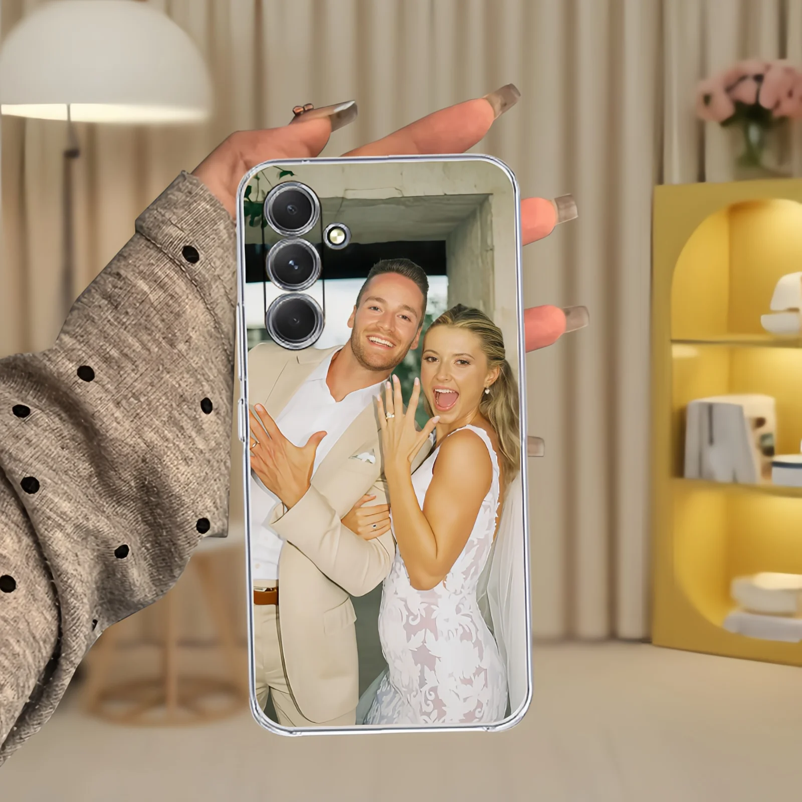 DIY Personalized Photo Clear Phone Case