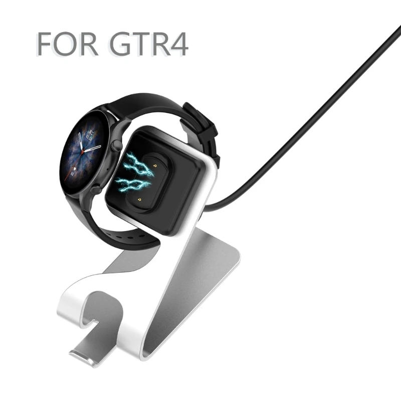 

Magnetic Power Adapter Compatible for GTR4 Watch USB-Charging Cradle-Cable Dock Bracket Stand Smart-Watch Holder