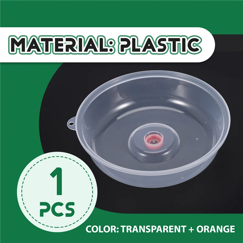 Kitchen Fresh-Keeping Cover Microwave Anti-Splashing Oil Heating Dish Cover Plastic Fresh-Keeping