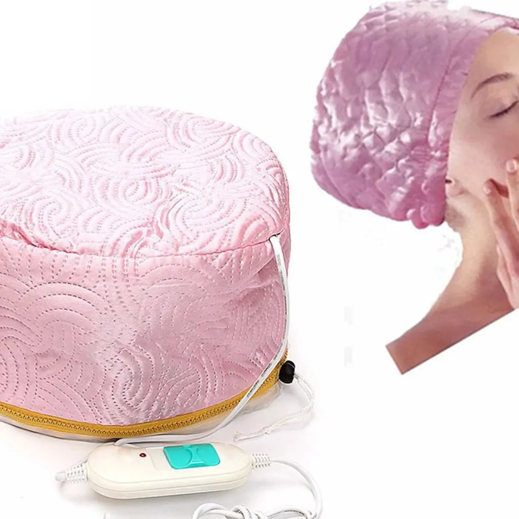 Hair Steamer Beauty salon electric cap spa vaporizer heat treatment nutritional hair mask baking oil cap hair dryer hot