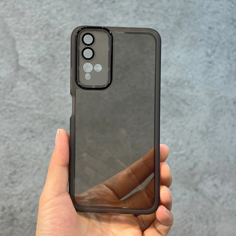 Shockproof Plating Silicone Back Phone Cover
