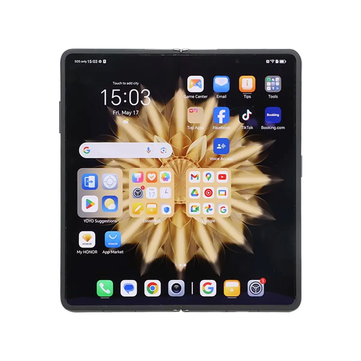 honor magic v2 グローバル版 グローバル版 HONOR Magic V2」と折り畳みのコンセプトモデル