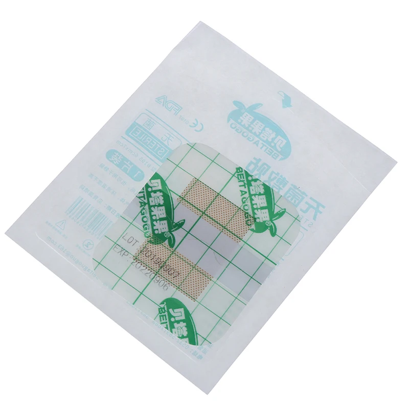 30Pcs Wasserdicht Medizinischen Patch 6x7cm Große Wunde Erste Band Aid Kit Bandage Medizinische Patch outdoor Sport Bandage – Detail 19