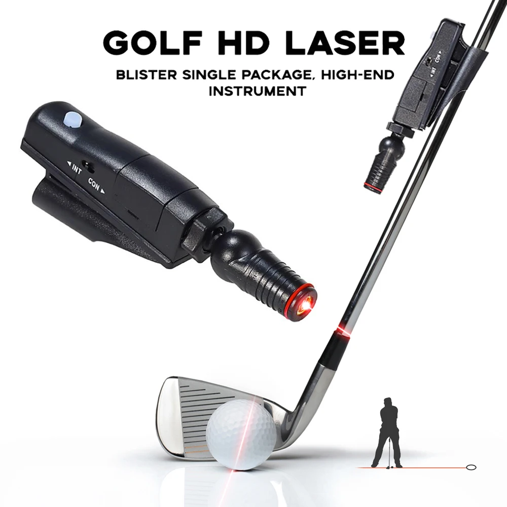 Golf HD Laser Putting Aiming Aids 360 Degree Adjustable Direction Outdoor Golf Sport Accessories red green laser adjustable tactical aiming laser shooting toy outdoors infrared laser calibrator hunting accessories toys