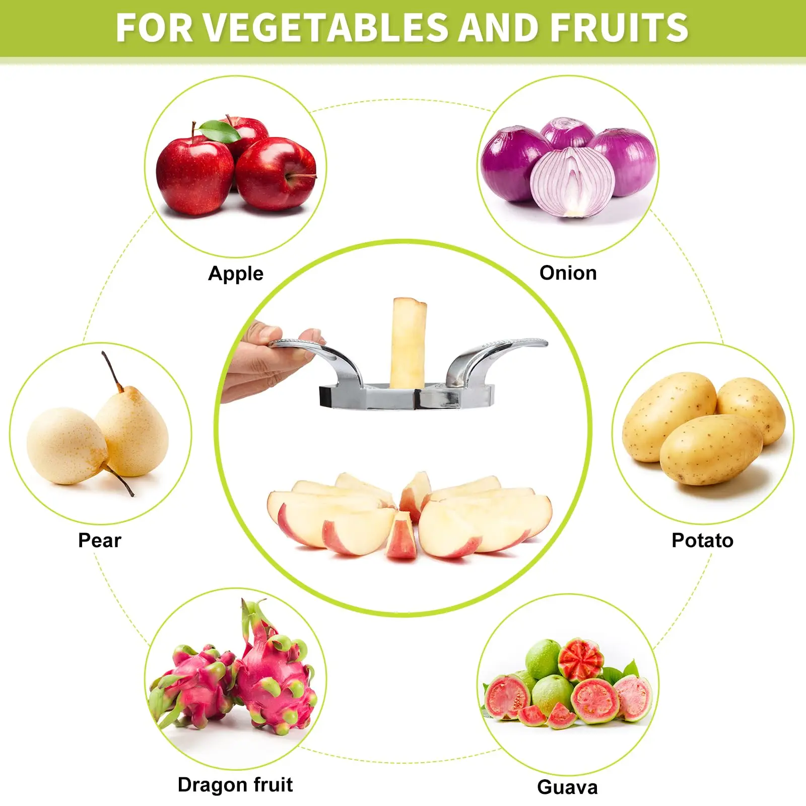 Stainless Steel Apple Slicer 4