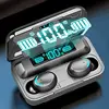 F9 Wireless Bluetooth Headphones Tws Waterproof Earbuds Earphones Digital Display Heaset Large Capacity Charging Case 1