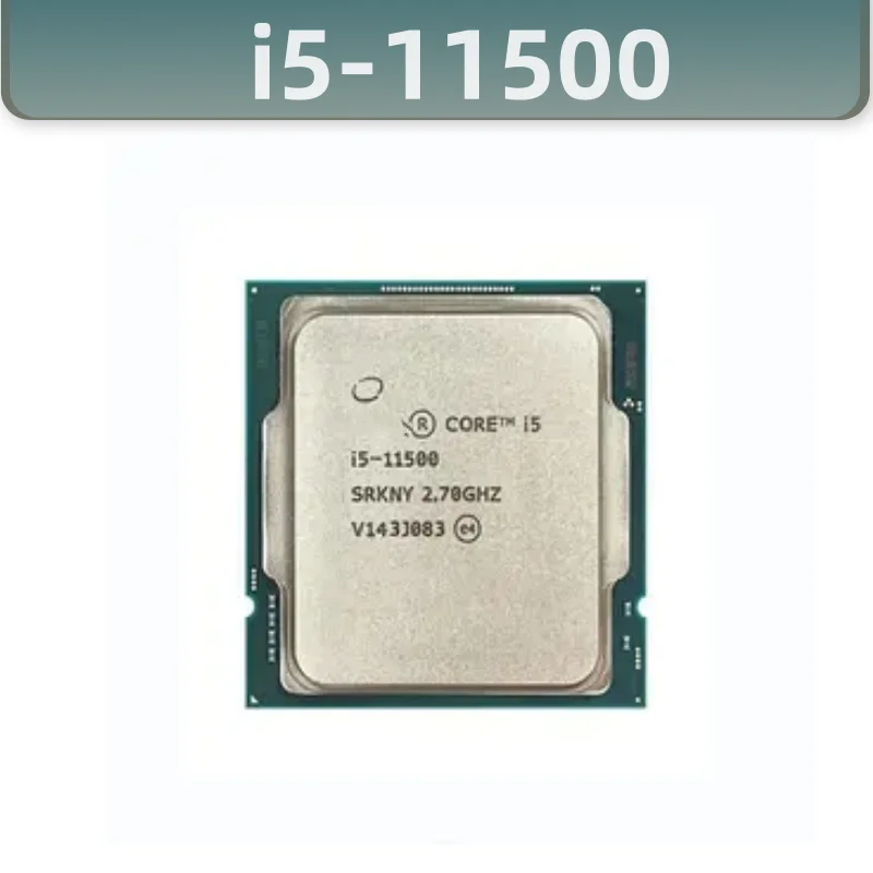 

Core i5-11500 i5 11500 2,7 ГГц шестиядерный двенадцатипоточный ЦПУ процессор L3 = 12M 65 Вт LGA 1200