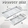 1 Pack Bathroom Tray Soft Silicone Jewelry Tray Dressing Table Decorative Bathroom Tray Organizer Suitable for Dressing Tables 3