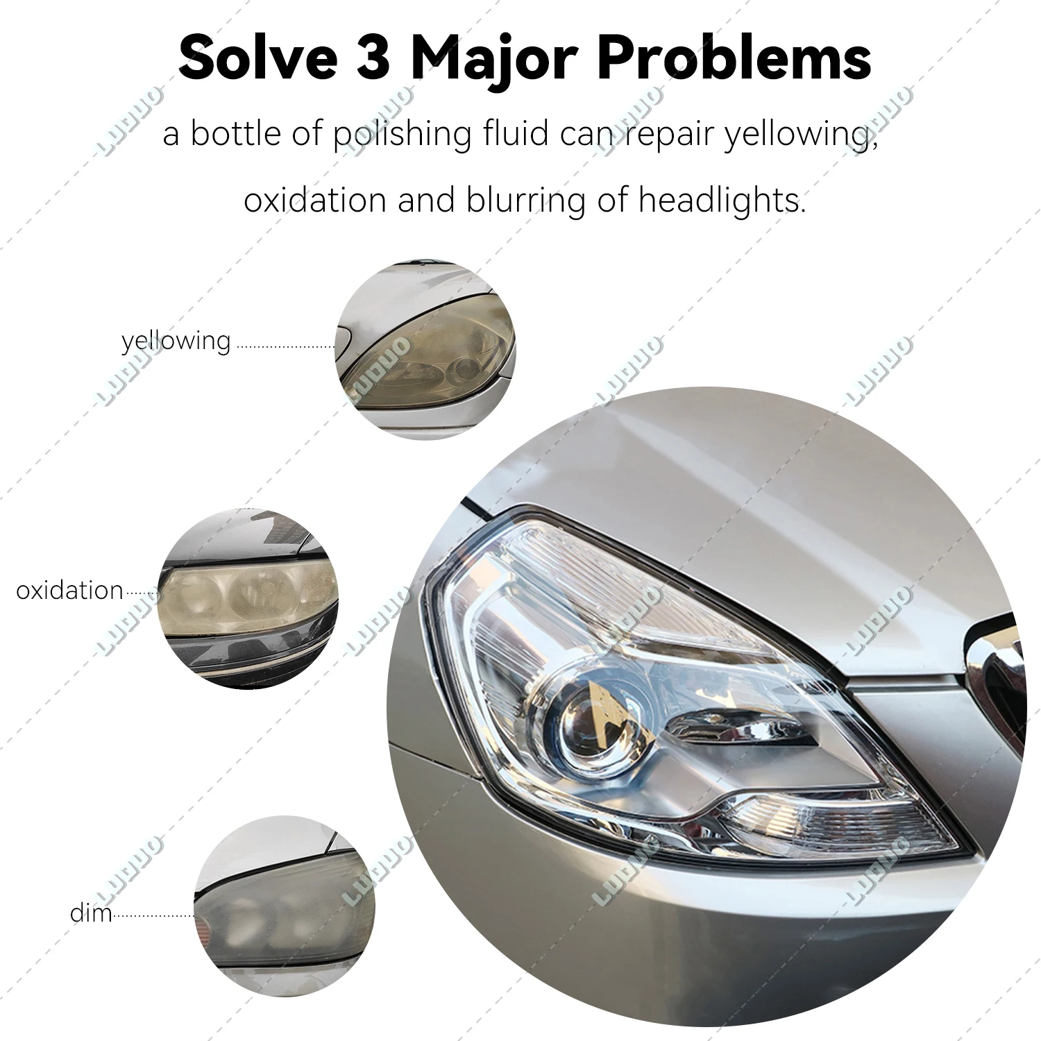 130ml Car Headlight Cleaner Auto Headlamp Renovation Spray Automobile  Headlamp Polishing Spray For Headlights Yellowing Blurring - AliExpress