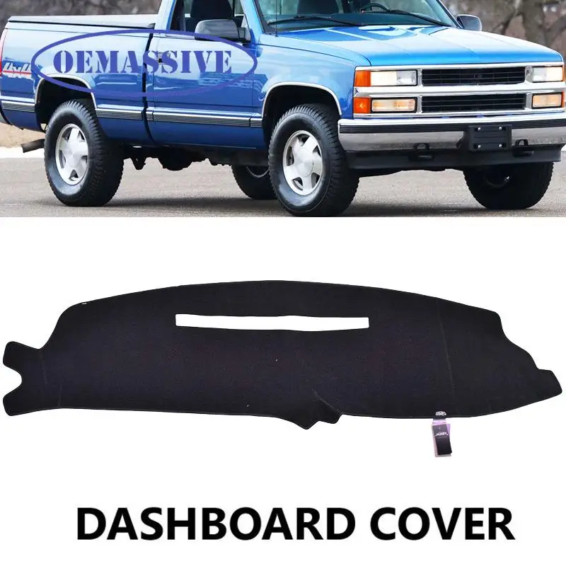 Dashmat Dash Mat Dashboard Cover Pad Sun Shade Dash Board Cover Carpet Fit For Chevrolet Silverado 1997 1998