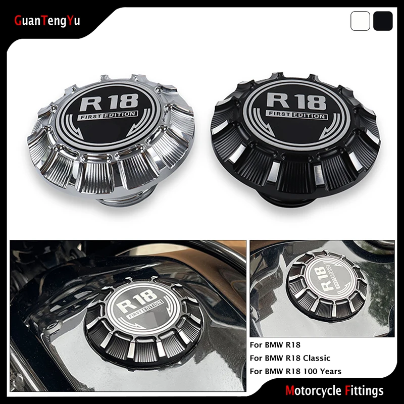 Gas-Fuel-Tank-Cap-Fit-For-BMW-R18-100-Years-R18B-R-18-B-Classic ...