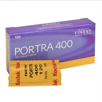 Originale Kodak PORTRA 400 torretta 120 Pellicola professionale a colori negativi Pellicola per ritratti all'aperto Grana di pinna (data di scadenza: 2027)