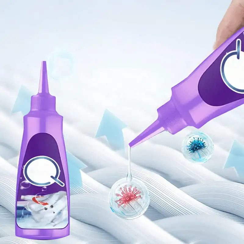 Laundry Soap 120 ML Active Enzyme Laundry Detergent Concentrated Liquid Clean Linen High Efficiency White Shirt Guardian