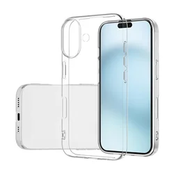 Custodia per telefono in silicone trasparente ultra sottile - Soft Transparent Back Cover
