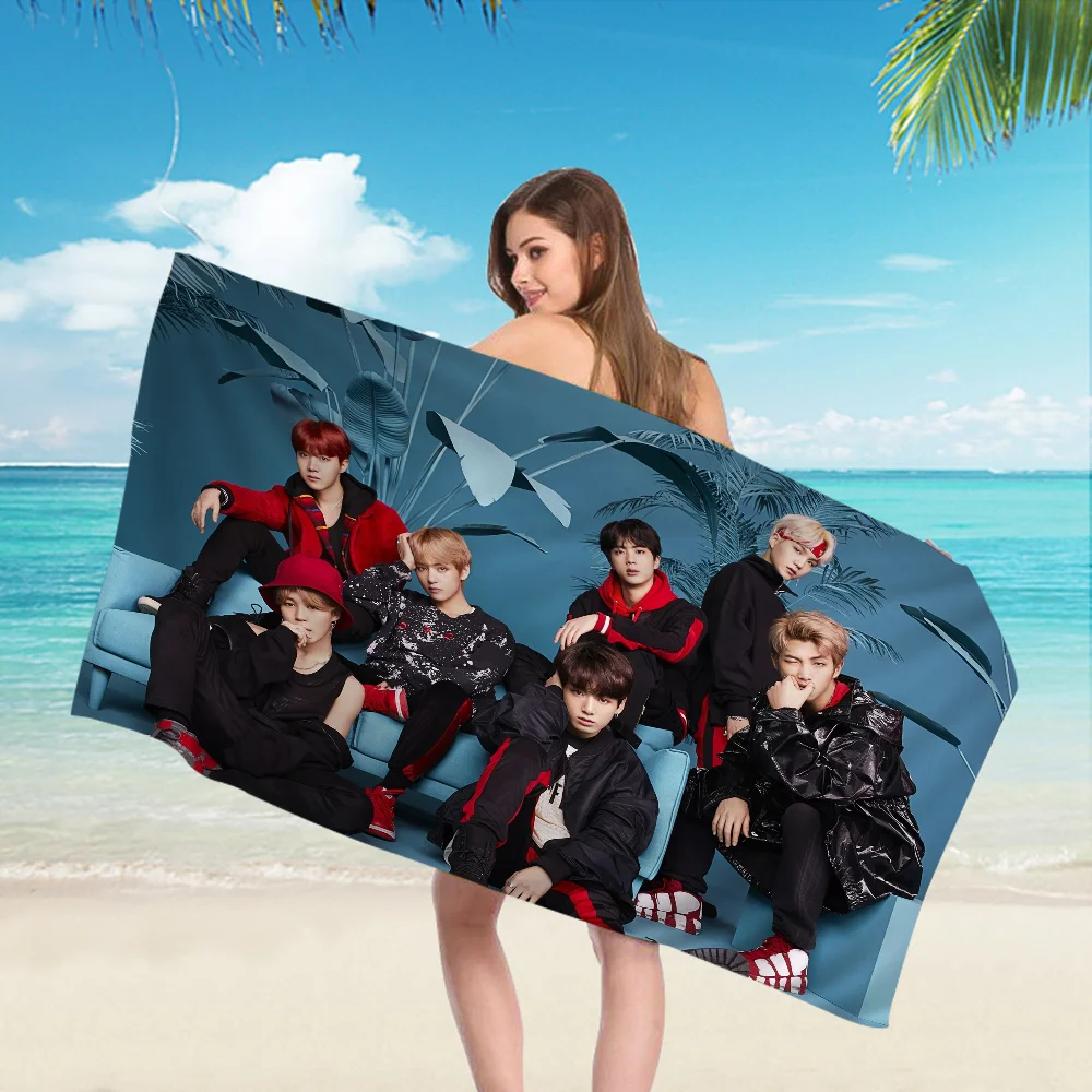 Dynamite Kpop Boys Big Microfiber Beach Towels Quick Dry Towel Sand Beach Towels Pool Towel For Travel Swim Pool Yoga