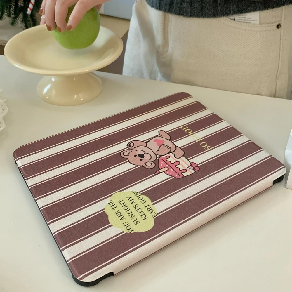 Cute Bear Tablet Case For iPad