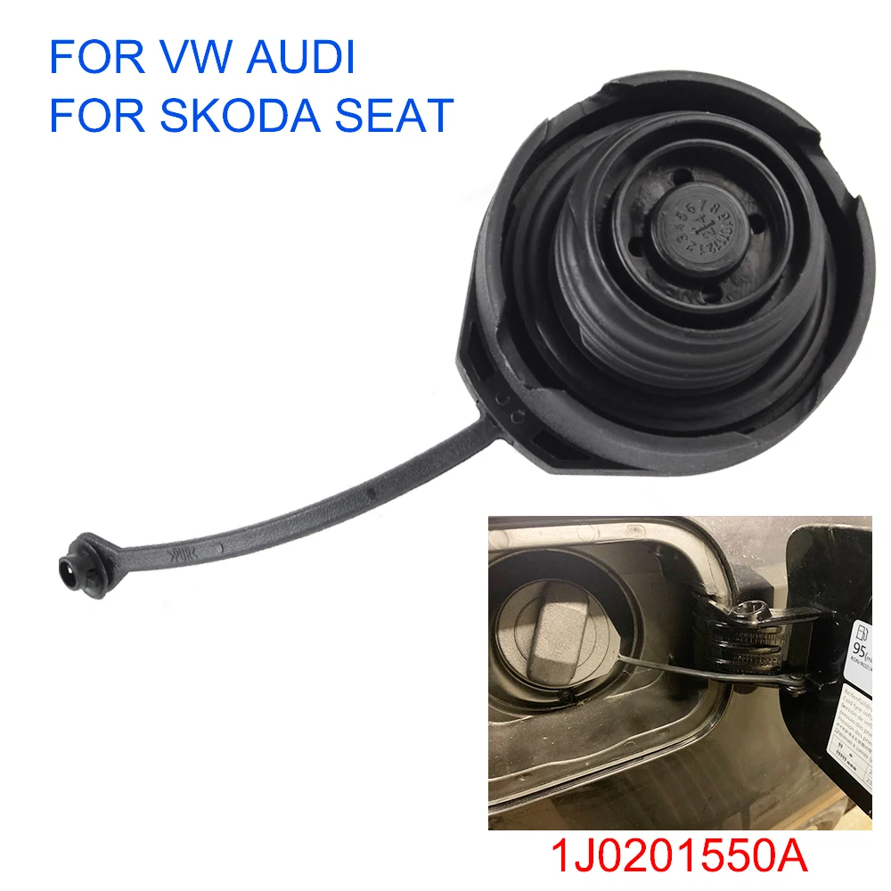 Tank Cover with Line Petrol Diesel Kit Car Oil Fuel Cap for VW Golf Jetta Passat Audi A4 A6 A8 Skoda Octavia Leon