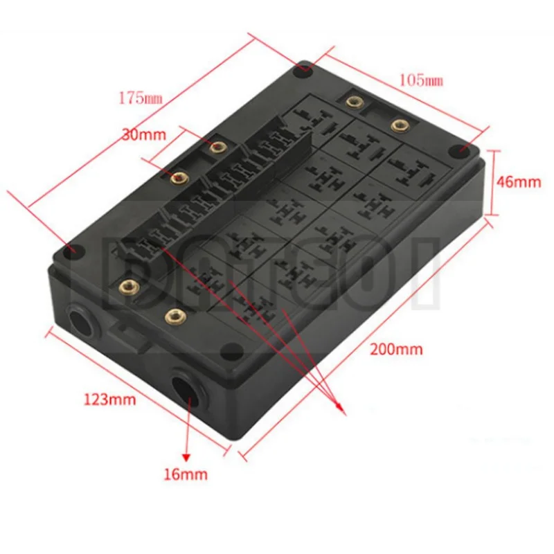 automotivo 12 v24v do rele caminhao 04