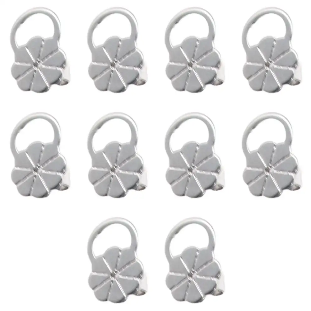 Plum Blossom Ear Plug Earring Backs Gold Earring Lifter Backs White Gold Copper Secure Backers For Studs