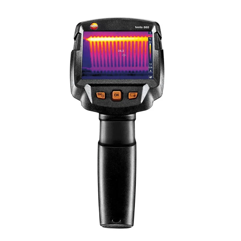 Testo 865 100% 터미널 이미징 카메라, 핫 기반 이미지 온도계, 신제품 및 오리지널