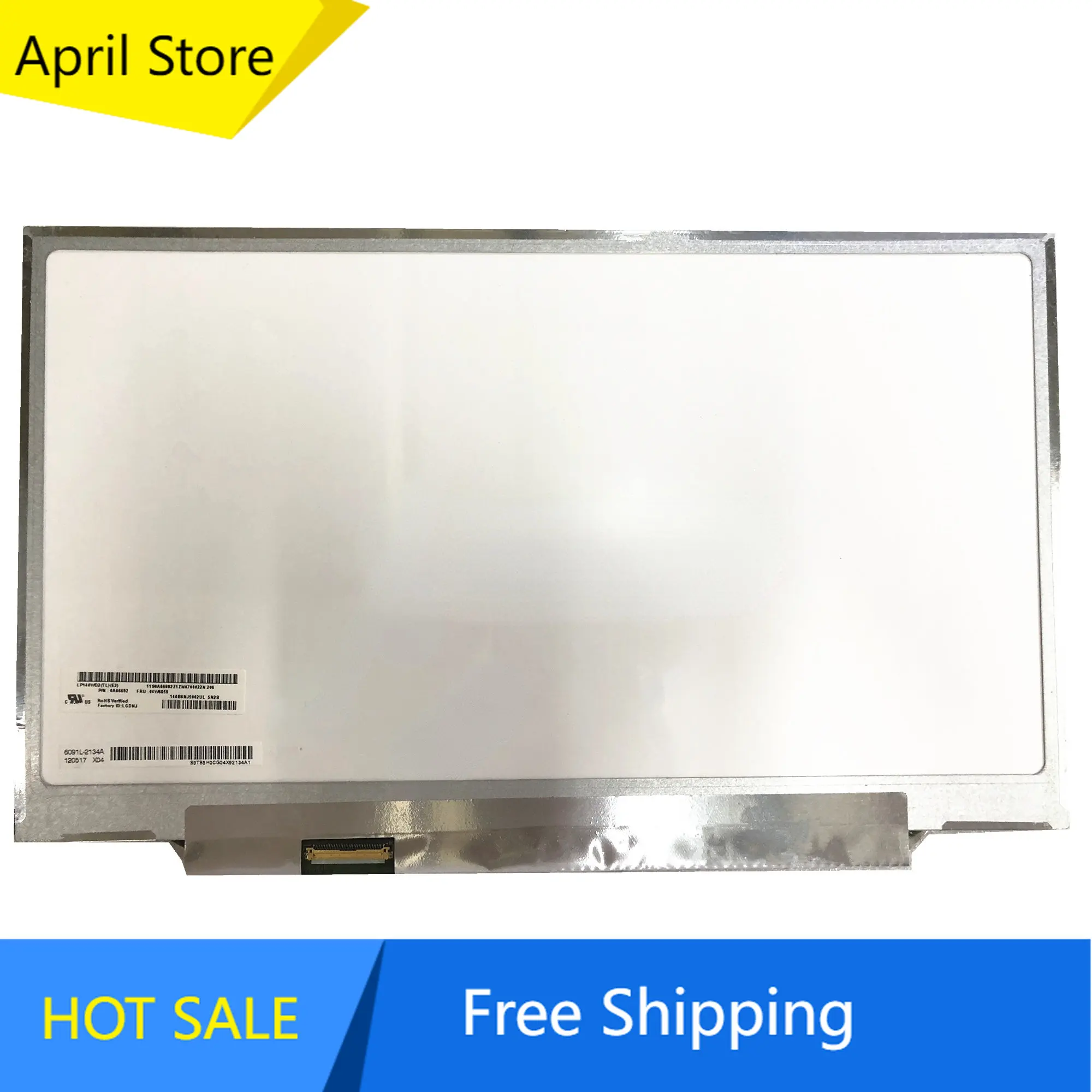 

LP140WD2-TLE2 LP140WD2 TLE2 14.0'' Laptop LCD LED Screen No Screw Holes 1600*900 LVDS 40 Pins FRU 04W6859