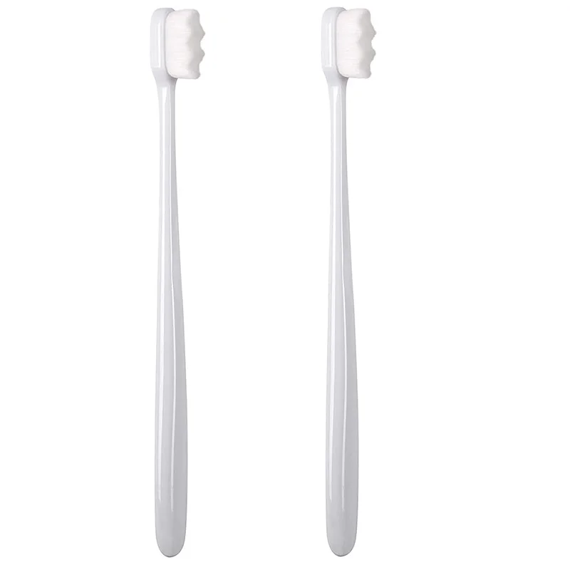 Ultra Soft Adult Nano Toothbrush Set for Sensitive Gums and Teeth