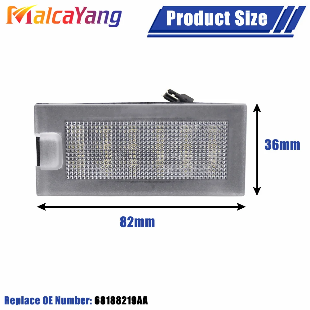   ǾƮ Ʈ LED ȣ ȣ , Canbus ü, OE ȣ: 68188219AA, 2PCs