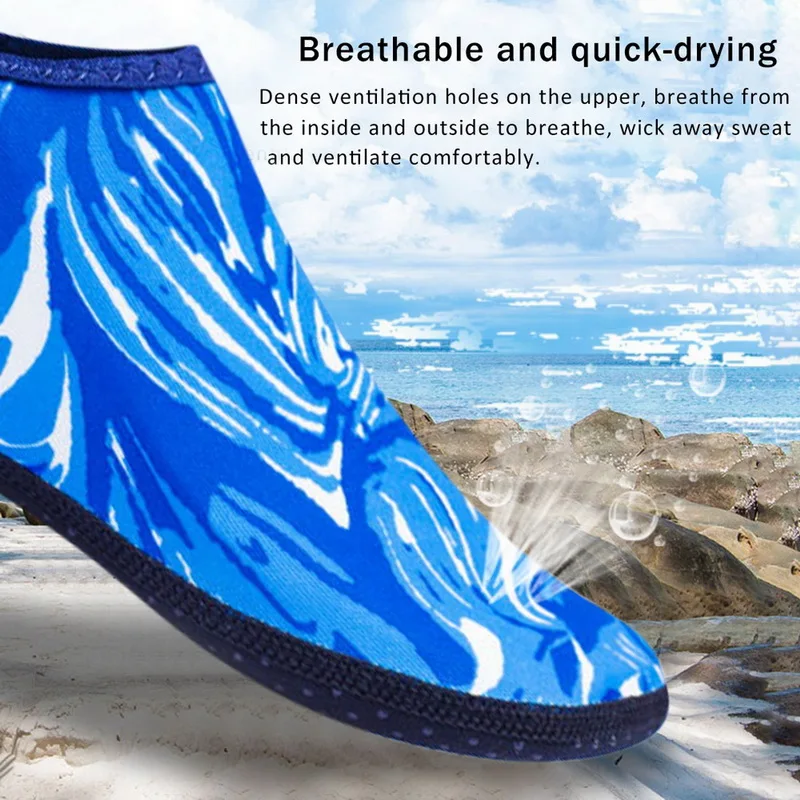 Men Women Water Shoes Swimming Non-slip Diving Socks Summer Beach Shoes Seaside Sneaker Slippers water shoes diving socks aqua shoes diving shoes