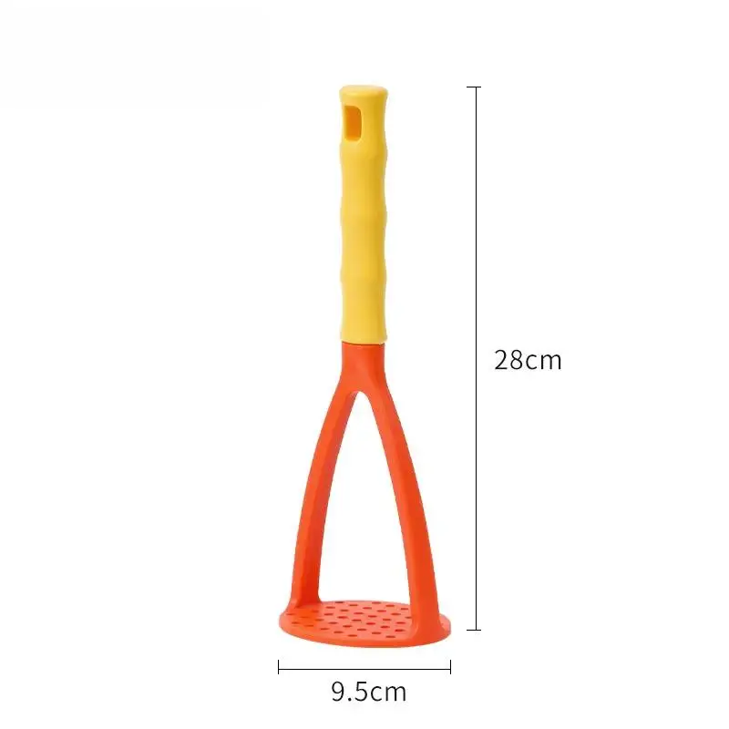1 Pcs Kitchen PP Pressed Potato Masher Ricer Puree Juice Maker Potato Pusher Smooth Mashed Potatoes Crusher Fruit Tools Supplies