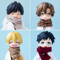 Ob11 Scarf Multi-Color Optional With Plaid Doll Scarf Accessories For Gsc Clay Head, Obitsu11, Molly, 1/8bjd, 1/12Bjd Doll 1