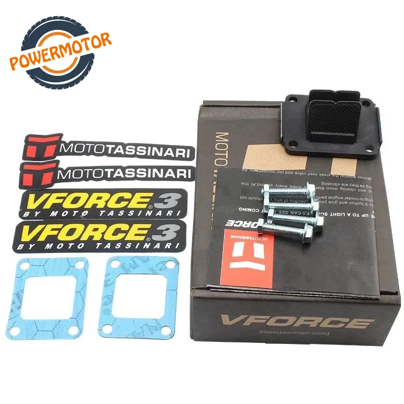 

Motorcycle Reed Valve System Kit V364 For Kawasaki KX65 Glass Fiber VFroce KX RM 65 All Years And Suzuki RM65