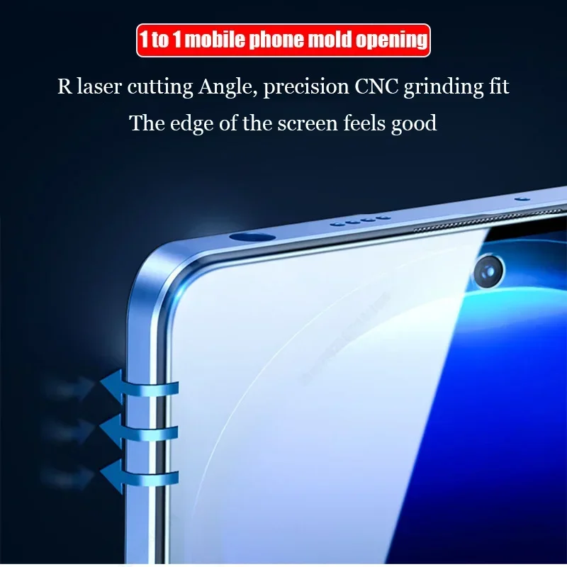 4Pcs Tempered Glass For Huawei Honor 90 70 Lite 80 GT Full Cover Screen Protector Honor X9 X8 X7 X6 X8A X7A X6A Protective Glass