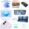 Cubot Note 40 Smartphone, 12GB RAM (6GB+6GB Extended) + 256GB ROM, 50MP Main Camera, 6.56" 90Hz Display, 5200mAh Battery, GPS 2