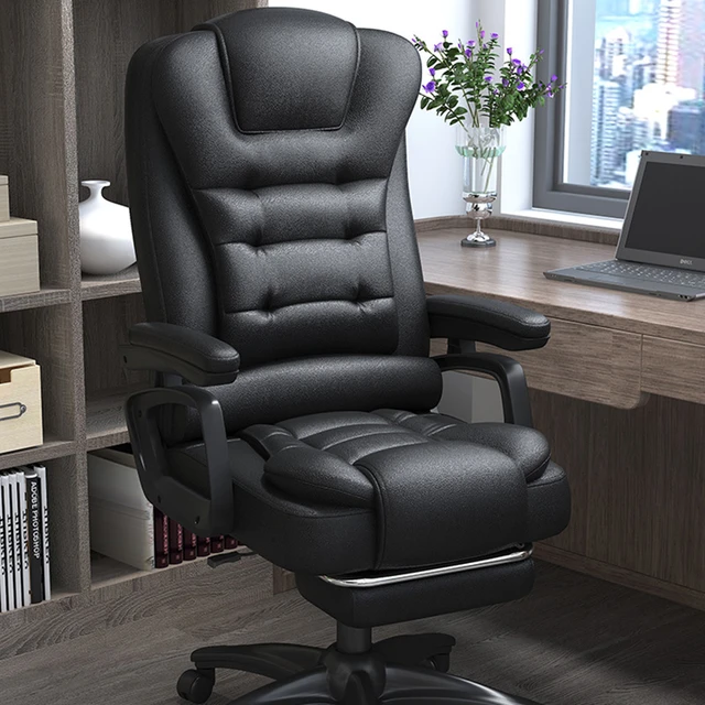 Living Room Ergonomic Chair Massage Lounge Comfy Recliner Gaming Office  Chair Desk Swivel Executive Silla Escritorio Furniture - AliExpress