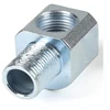90 degree oxygen sensor spacer extension adapter,Catalyst Rear O2 sensor Bung connector, CEL fix.universal 4