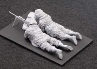 1:35 Scale Die-casting Resin Model Resin Modern U.S. Military 2-person Team 2